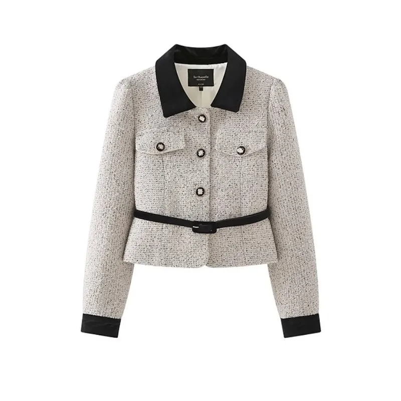 High End Socialite Set Dress For Women 2024 Autumn And Winter New Velvet Patchwork Lapel Belt Jacket Paired With Skirt Two-Piece
High End Socialite Set Dress For Women 2024 Autumn And Winter New Velvet Patchwork Lapel Belt Jacket Paired With Skirt Two-Piece