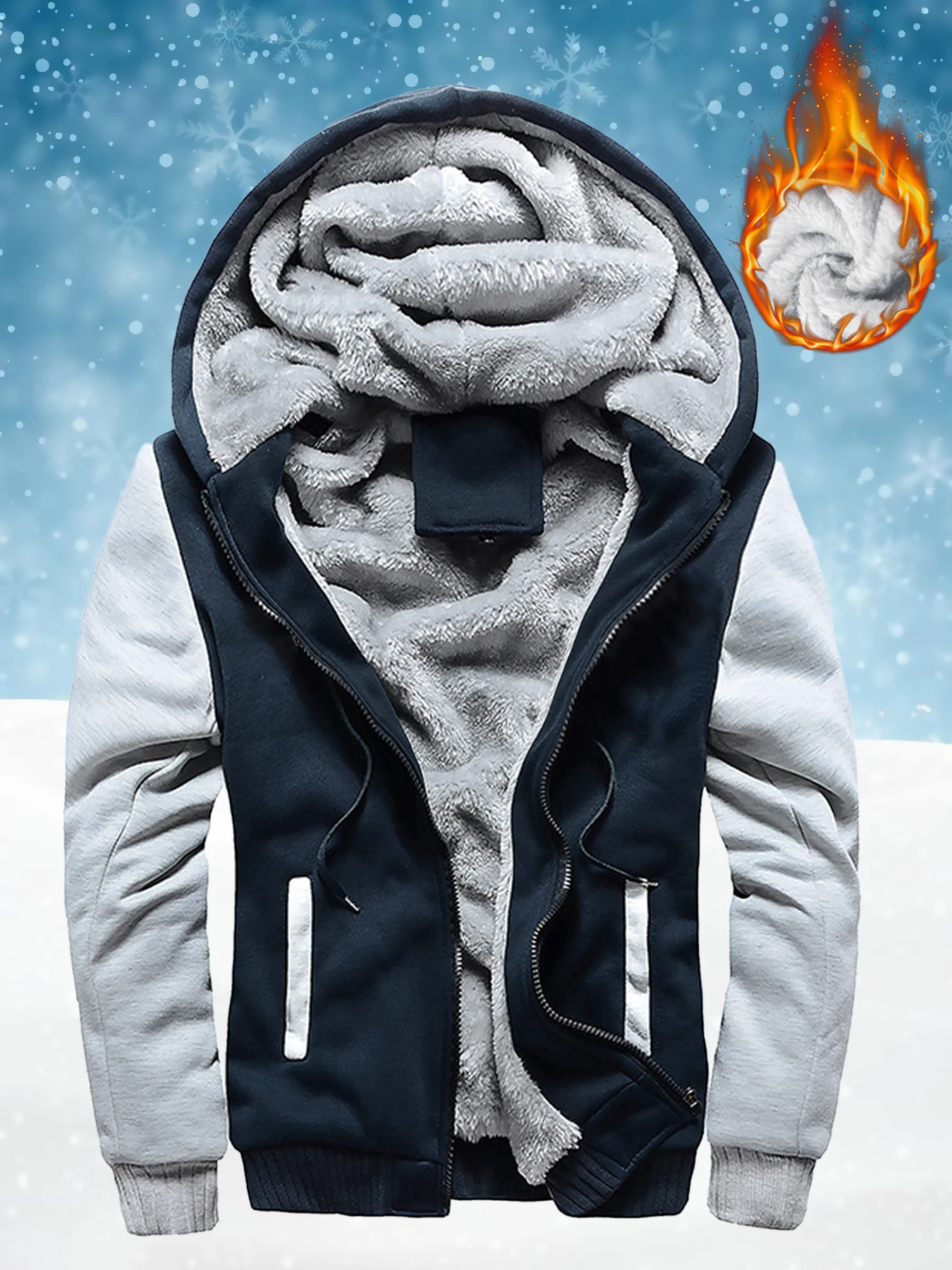 Women Winter Outwear Fleece Thicken Jacket Comfy Warm Hoodie Plus Size Soft Streetwear Zipper Pocket veste Casual Oversized Tops
Women Winter Outwear Fleece Thicken Jacket Comfy Warm Hoodie Plus Size Soft Streetwear Zipper Pocket veste Casual Oversized Tops