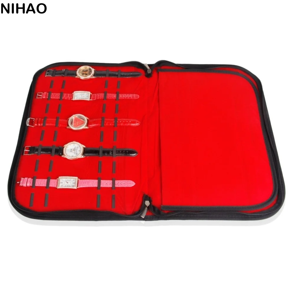 20 Slot Portable Watch Strap Organizer Multi-function Flannel Watch Travel Case Pouch Display Case Leather Watch Storage Bag
20 Slot Portable Watch Strap Organizer Multi-function Flannel Watch Travel Case Pouch Display Case Leather Watch Storage Bag