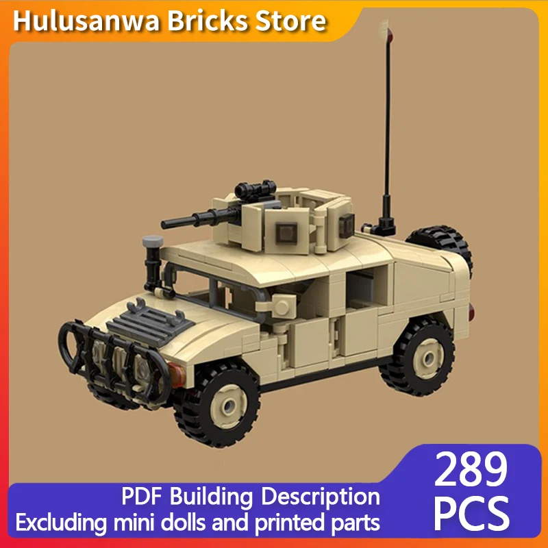 M998 Военная модель внедорожника MOC, строительные кирпичи, военное оборудование, модульные технологии, подарки, праздник, сборка, детские игрушки
M998 Военная модель внедорожника MOC, строительные кирпичи, военное оборудование, модульные технологии, подарки, праздник, сборка, детские игрушки