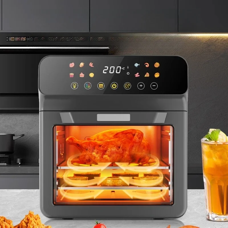 New frying, drying and disinfection multi-functional in-one large-capacity air electric fryer all-in-one machine
New frying, drying and disinfection multi-functional in-one large-capacity air electric fryer all-in-one machine