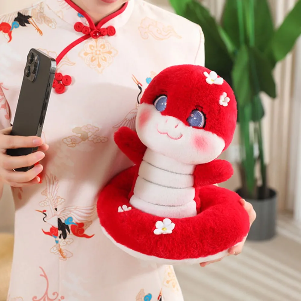 Flower 2025 Snake Year Mascot Doll with Hand Soft Snake Plush Doll Toy Stuffed Anime Lucky Snake Plushies Doll Home Decor
Flower 2025 Snake Year Mascot Doll with Hand Soft Snake Plush Doll Toy Stuffed Anime Lucky Snake Plushies Doll Home Decor