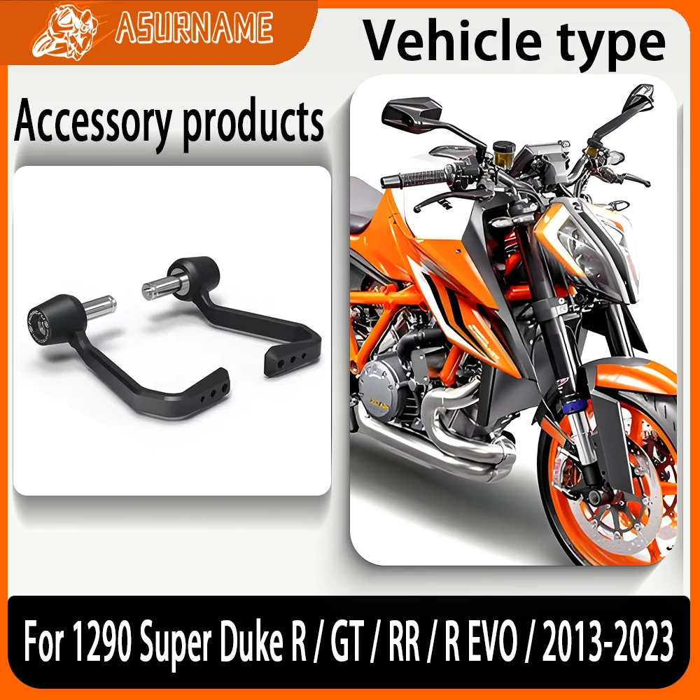 For KTM 1290 Super Duke R / GT / RR / R EVO / 2013-2023 Motorcycle handle protection rod Brake and Clutch Lever Protector Kit
For KTM 1290 Super Duke R / GT / RR / R EVO / 2013-2023 Motorcycle handle protection rod Brake and Clutch Lever Protector Kit