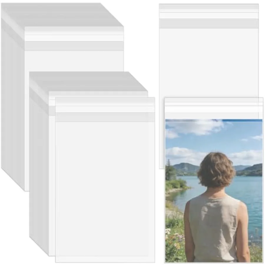 Cellophane Bags Self Sealing, Resealable Clear Plastic Sleeves for Photos A A Paper Greeting Cards Postcards Art Prints Paintin
Cellophane Bags Self Sealing, Resealable Clear Plastic Sleeves for Photos A A Paper Greeting Cards Postcards Art Prints Paintin