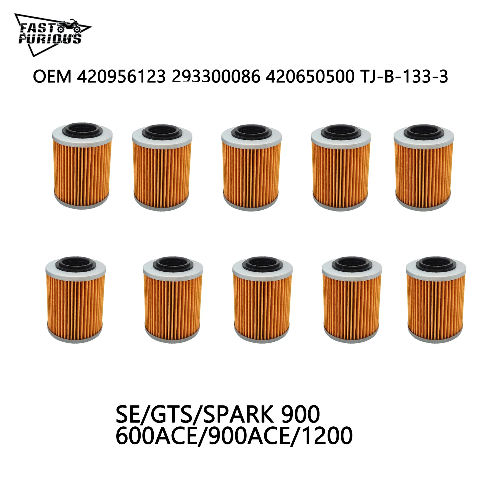 Oil Filter For Seado* 900 Ski-Doo Spark 2 Up 600 900ACE 1200 Can-Am* Maverick X3 900 420956123,293300086,420650500 
Oil Filter For Seado* 900 Ski-Doo Spark 2 Up 600 900ACE 1200 Can-Am* Maverick X3 900 420956123,293300086,420650500
