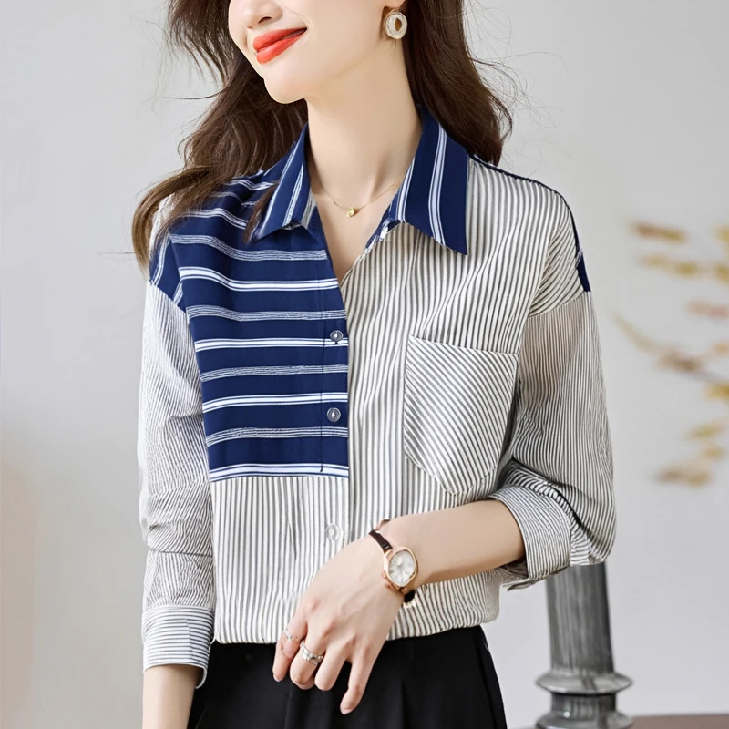 повседневные свободные женские блузки Модные женские рубашки Blusas Mujer Рубашки с длинными рукавами повседневные топы
повседневные свободные женские блузки Модные женские рубашки Blusas Mujer Рубашки с длинными рукавами повседневные топы