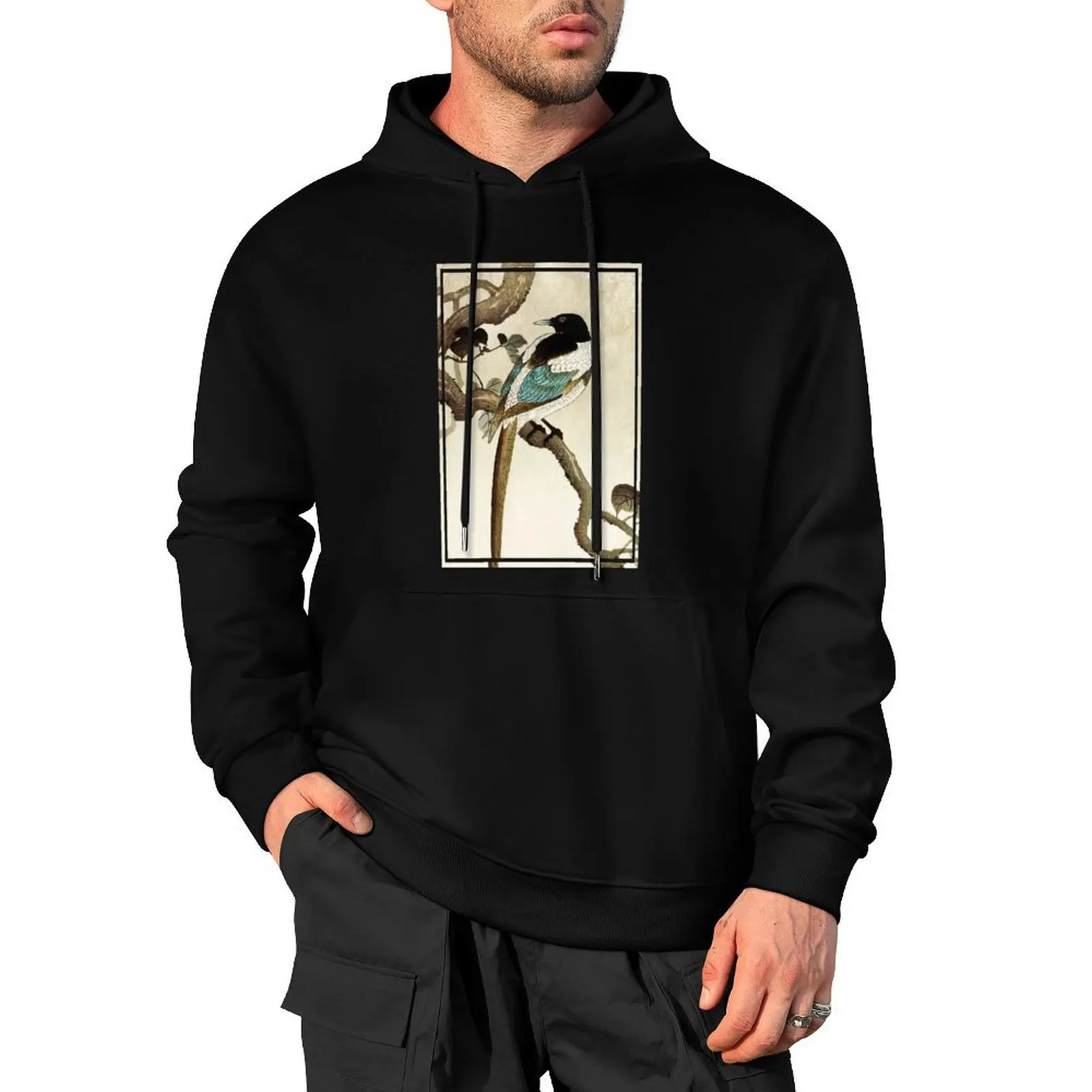 Magpie on tree branch by Ohara Koson Pullover Hoodie fashion men autumn korean clothes anime clothes autumn hoodie
Magpie on tree branch by Ohara Koson Pullover Hoodie fashion men autumn korean clothes anime clothes autumn hoodie