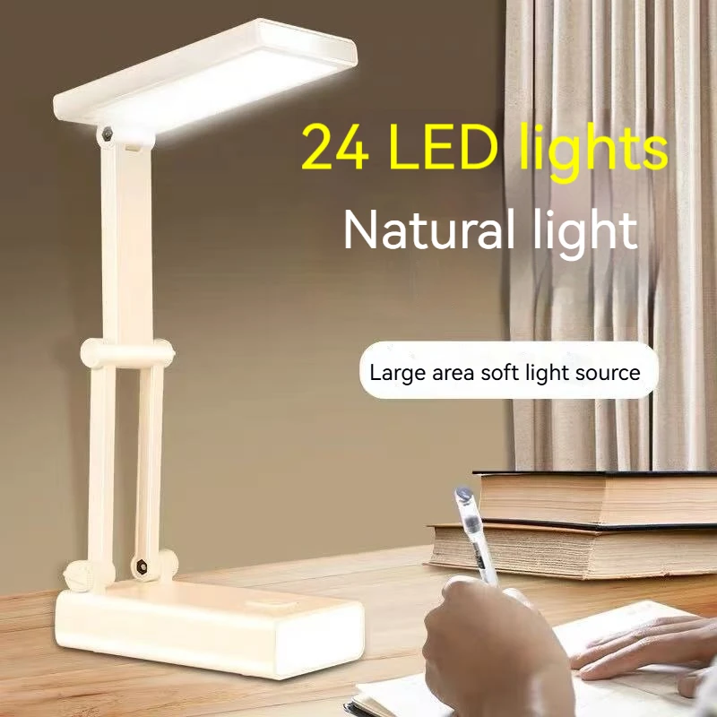 Flodable Led Desk Lamp Small Pocket Table Lamp Eye Protection Reading Light USB Rechargeable led lamp Light For Studing
Flodable Led Desk Lamp Small Pocket Table Lamp Eye Protection Reading Light USB Rechargeable led lamp Light For Studing