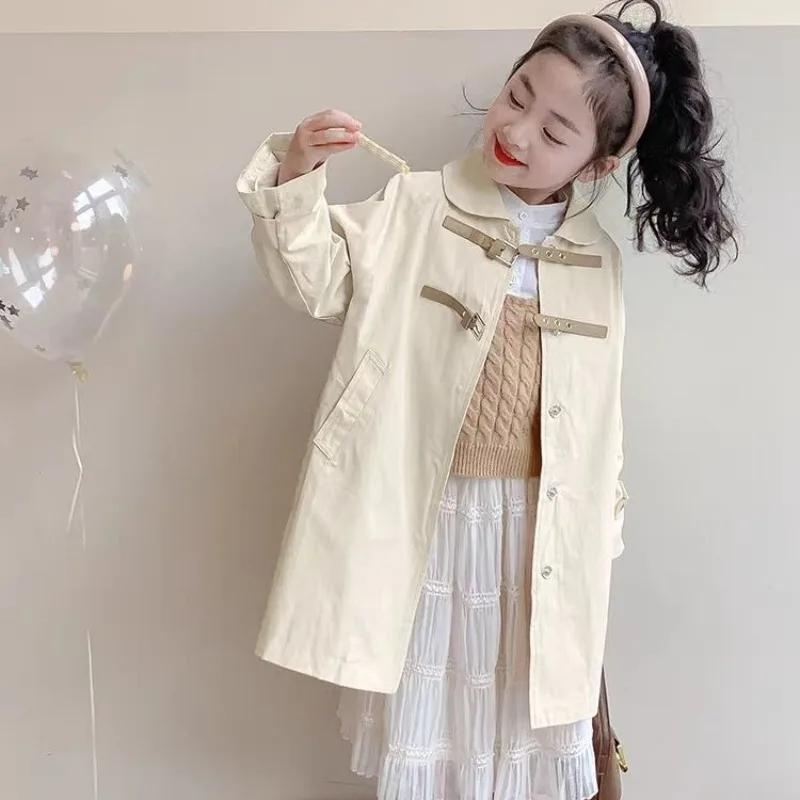 Children's Trench Coat 2025 New Korean Style Toddler Kids Spring Fall Coat Mid Length Stylish Casual Baby's Lightweight Jacket
Children's Trench Coat 2025 New Korean Style Toddler Kids Spring Fall Coat Mid Length Stylish Casual Baby's Lightweight Jacket