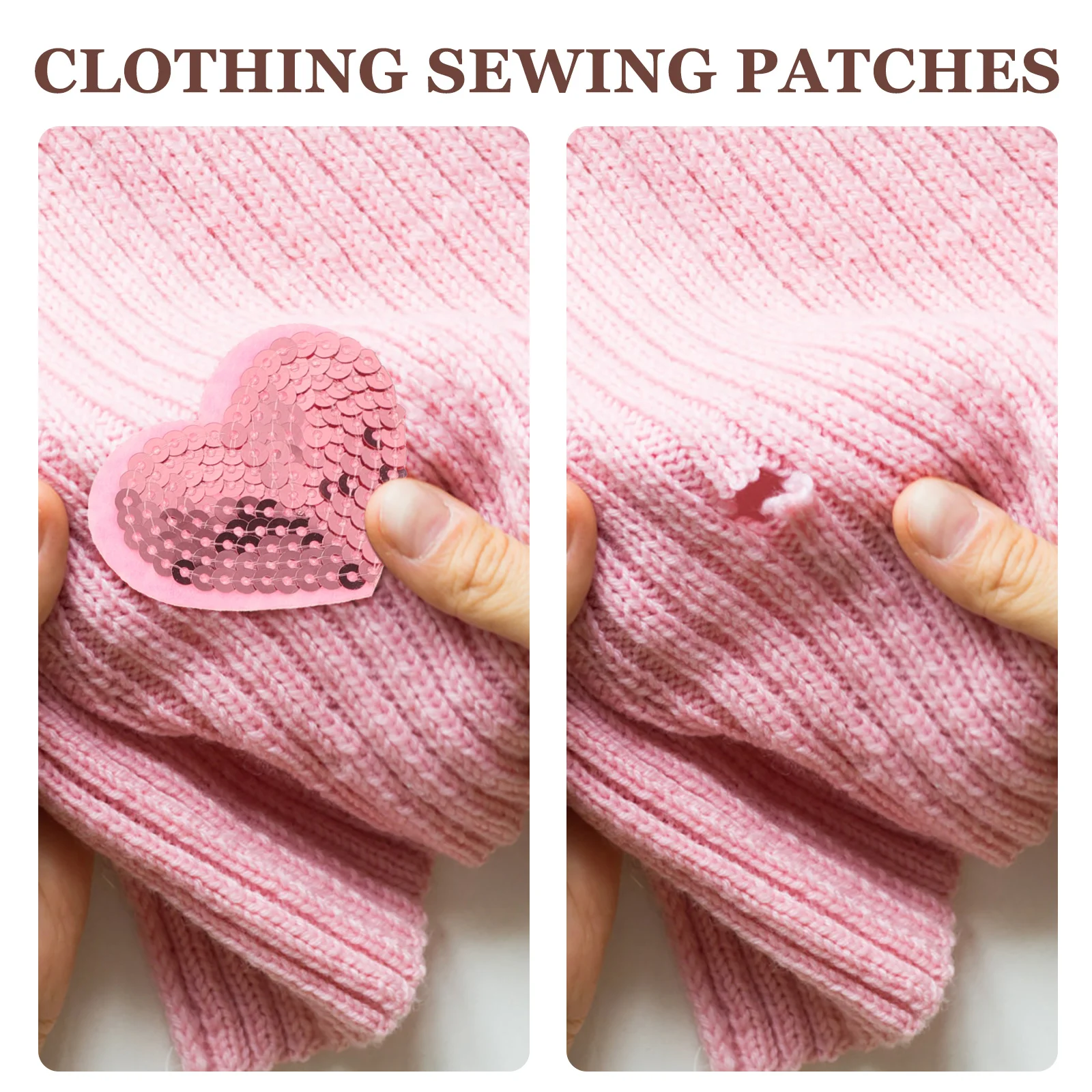 9Pcs Heart Shaped Sequins Patches Self-Adhesive Iron on Applique for Jeans Jackets Backpacks Hats DIY Fashion Repair Decor
9Pcs Heart Shaped Sequins Patches Self-Adhesive Iron on Applique for Jeans Jackets Backpacks Hats DIY Fashion Repair Decor