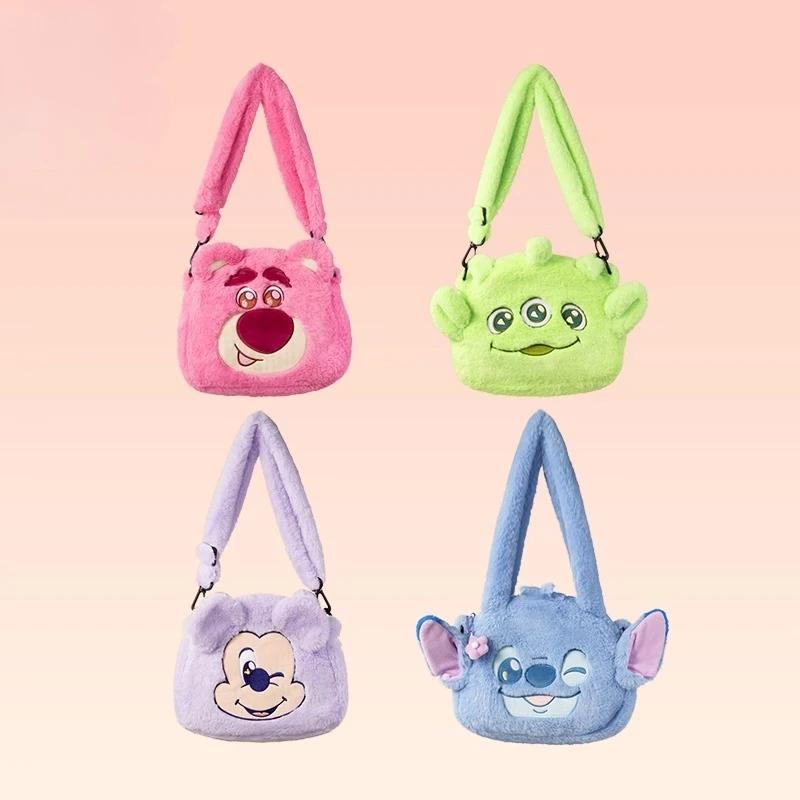 Disney strawberry bear, portable crossbody shoulder bag, portable storage cosmetic bag Cute three-eyed man Mickey Stitch
Disney strawberry bear, portable crossbody shoulder bag, portable storage cosmetic bag Cute three-eyed man Mickey Stitch