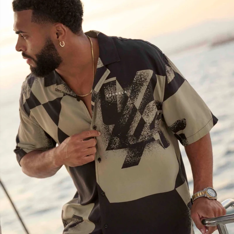 Summer Hawaiian Men Shirt For Casual 3d Printed Graphic Shirts Oversized Short Sleeve Daily Wear Summer Men Ashort Sleeved Shirt
Summer Hawaiian Men Shirt For Casual 3d Printed Graphic Shirts Oversized Short Sleeve Daily Wear Summer Men Ashort Sleeved Shirt