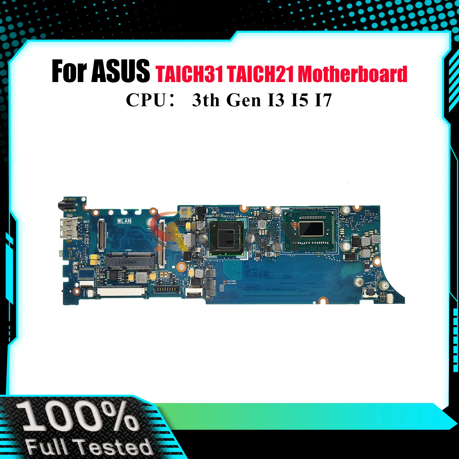 TAICHI21 Материнская плата для ноутбука ASUS ZenBook TAICH21 TAICHI TAICH31 Материнская плата для ноутбука с процессором I3 I5 I7 100% тестирование ОК быстрая доставка
TAICHI21 Материнская плата для ноутбука ASUS ZenBook TAICH21 TAICHI TAICH31 Материнская плата для ноутбука с процессором I3 I5 I7 100% тестирование ОК быстрая доставка