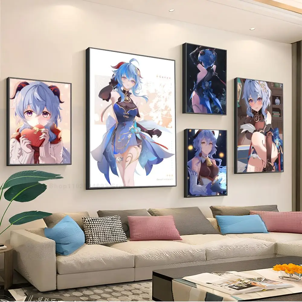 Anime Genshin Impact Ganyu Poster Paper Print Home Living Room Bedroom Entrance Bar Restaurant Cafe Art Painting Decoration
Anime Genshin Impact Ganyu Poster Paper Print Home Living Room Bedroom Entrance Bar Restaurant Cafe Art Painting Decoration