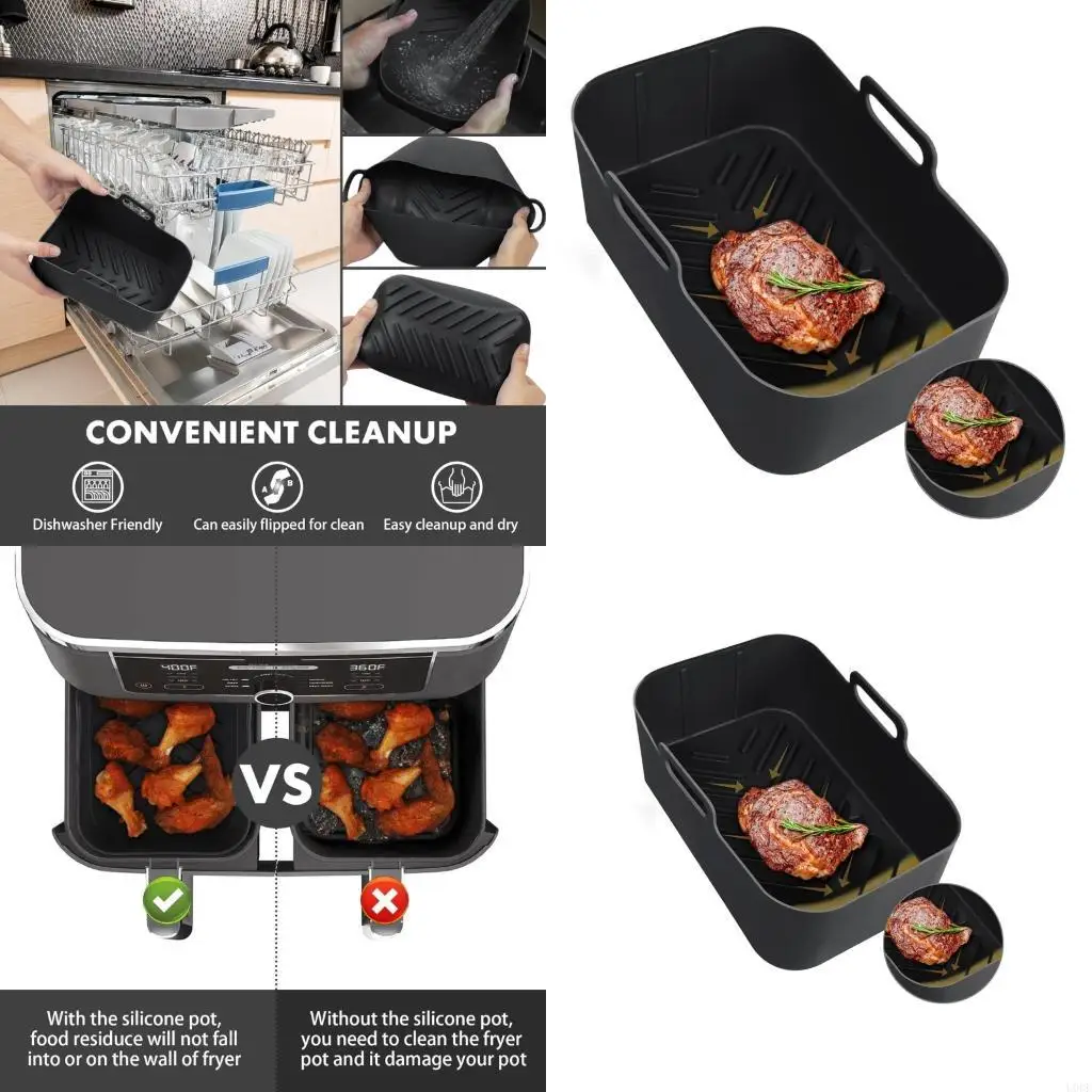 Silicone Baking Liners Air Fryers Tray Silicone Air Fryers Basket Silicone Glove Air Fryers Accessories Silicone Material
Silicone Baking Liners Air Fryers Tray Silicone Air Fryers Basket Silicone Glove Air Fryers Accessories Silicone Material