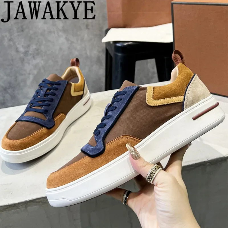 2022 New Men's Board Casual Shoes Comfortable Walking White Sneakers Genuine Leather Platform Sneakers Runner Shoes for Men
2022 New Men's Board Casual Shoes Comfortable Walking White Sneakers Genuine Leather Platform Sneakers Runner Shoes for Men