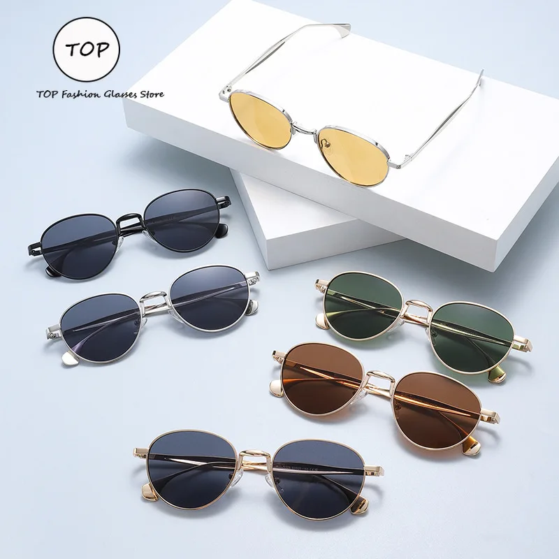 Trendy and Fashionable Metal Round-framed Men's Sunglasses, Retro Sporty and Casual Outdoor Women's Sunglasses
Trendy and Fashionable Metal Round-framed Men's Sunglasses, Retro Sporty and Casual Outdoor Women's Sunglasses
