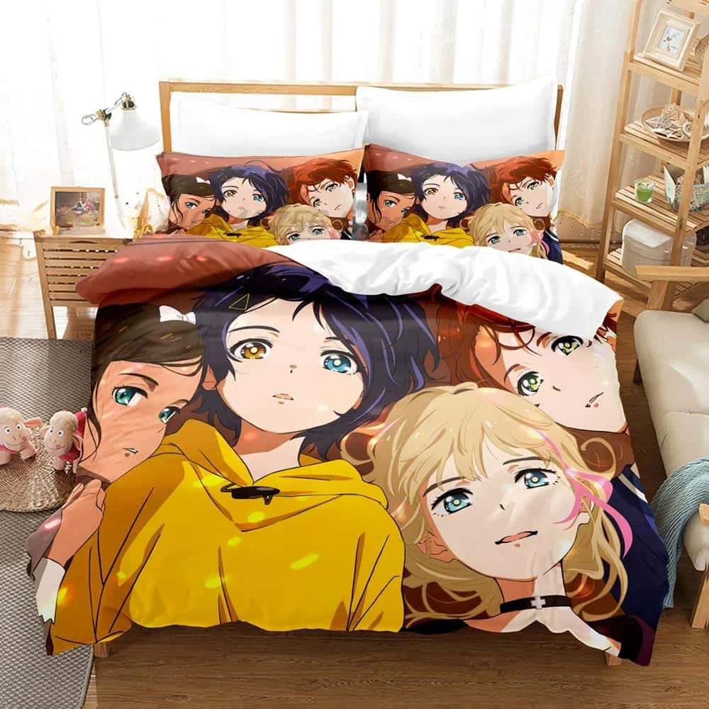 New Wonder Egg Priority Bedding Set Single Twin Full Queen King Size Bed Set Adult Kid Bedroom Duvet cover Sets 3D Anime bed set
New Wonder Egg Priority Bedding Set Single Twin Full Queen King Size Bed Set Adult Kid Bedroom Duvet cover Sets 3D Anime bed set