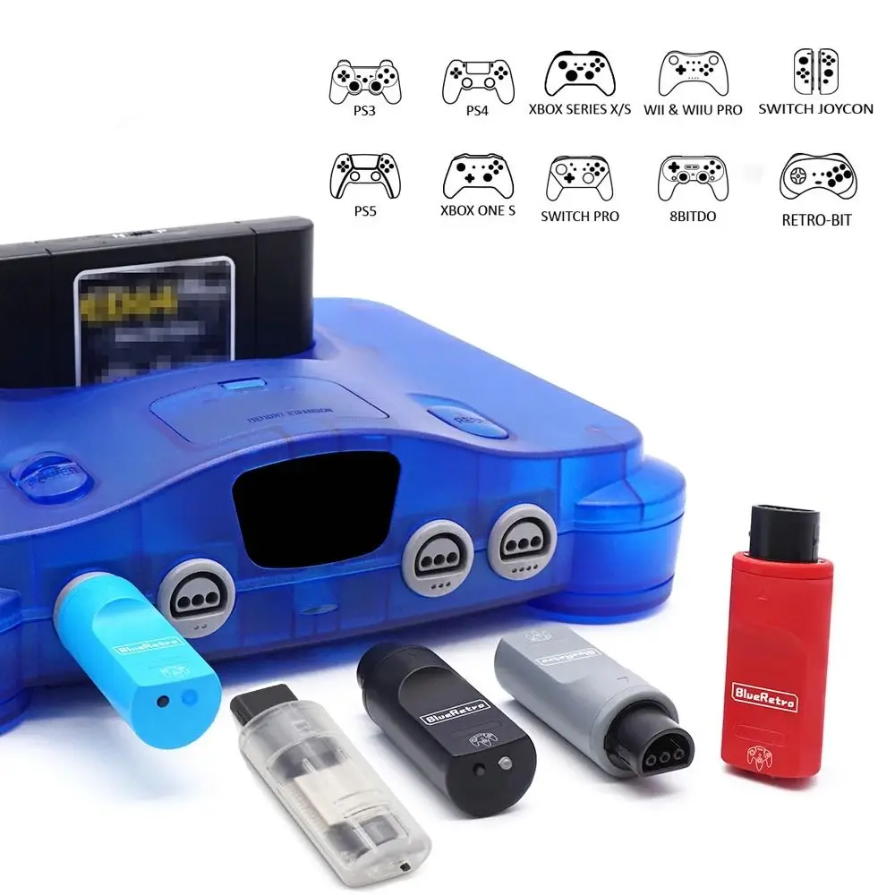 Replacement NGC BlueRetro Bluetooth Adapter Universal DIY Wireless Controller Adapter Spare Parts Bluetooth Gamepad for NGC
Replacement NGC BlueRetro Bluetooth Adapter Universal DIY Wireless Controller Adapter Spare Parts Bluetooth Gamepad for NGC