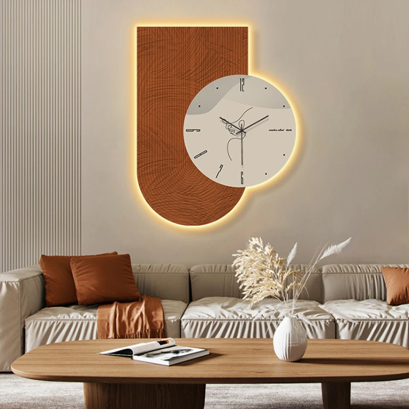 Nordic living room sofa background wall decoration pendant creative bedroom entrance dining room high-end sense clock wall
Nordic living room sofa background wall decoration pendant creative bedroom entrance dining room high-end sense clock wall