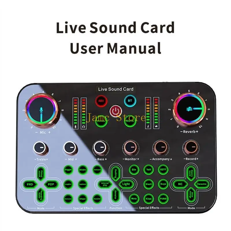 LX0B Voice Changer Sound Card for Phone Pad Computer Gifts for Entertainment Singing
LX0B Voice Changer Sound Card for Phone Pad Computer Gifts for Entertainment Singing