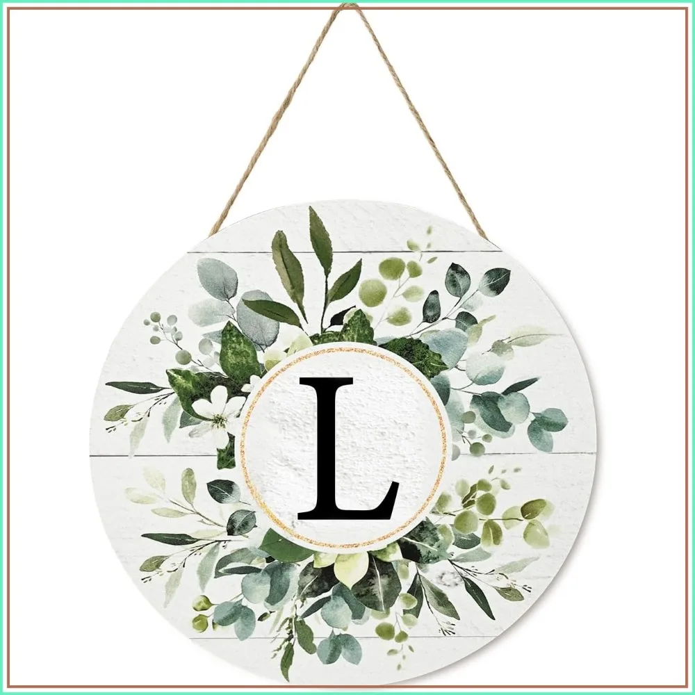 Monogram Letter Wreath Wooden Welcome Sign, Family Last Name Initial Front Door Wall Decor, Floral Spring Summer Porch Rustic Home Decor
Monogram Letter Wreath Wooden Welcome Sign, Family Last Name Initial Front Door Wall Decor, Floral Spring Summer Porch Rustic Home Decor