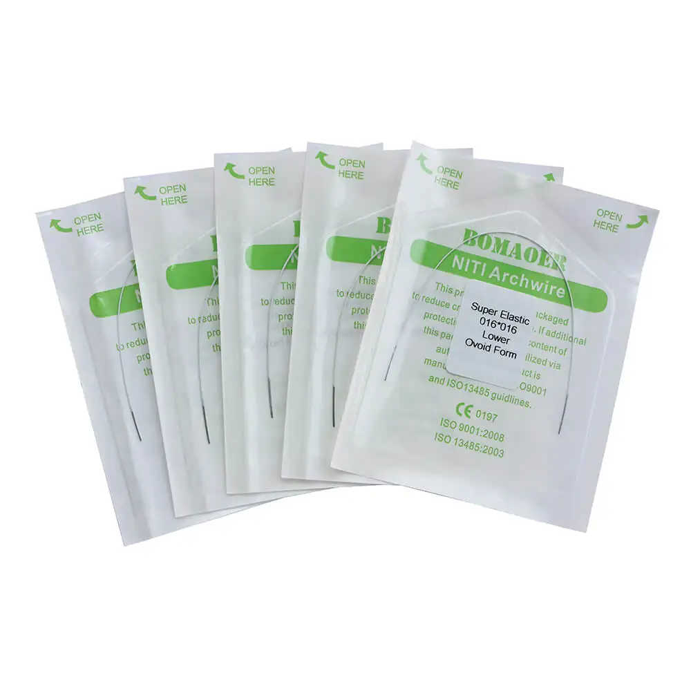 Dental Invisible Orthodontics Arches Wire Rectangular Ovoid 5 Packs Super Elastic Arch Wire Niti Archwire Coated Tooth Colored
Dental Invisible Orthodontics Arches Wire Rectangular Ovoid 5 Packs Super Elastic Arch Wire Niti Archwire Coated Tooth Colored