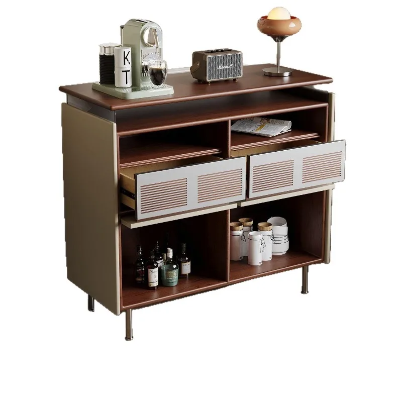 French side cabinet Bauhaus retro solid wood living room integrated wall chest small apartment locker
French side cabinet Bauhaus retro solid wood living room integrated wall chest small apartment locker