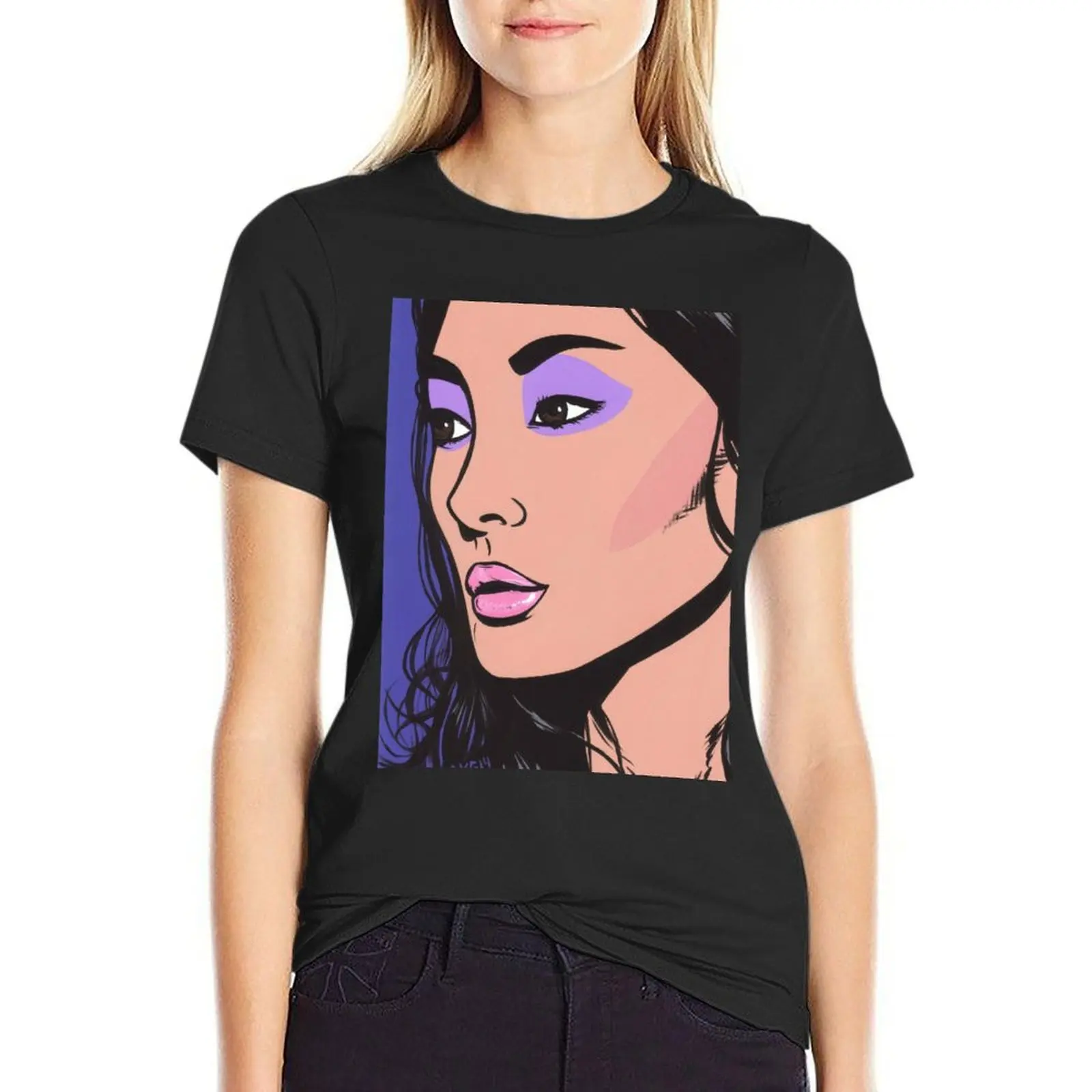 Asian Model Comic Girl T-Shirt tops plus size tops summer clothes white t-shirts for Women
Asian Model Comic Girl T-Shirt tops plus size tops summer clothes white t-shirts for Women