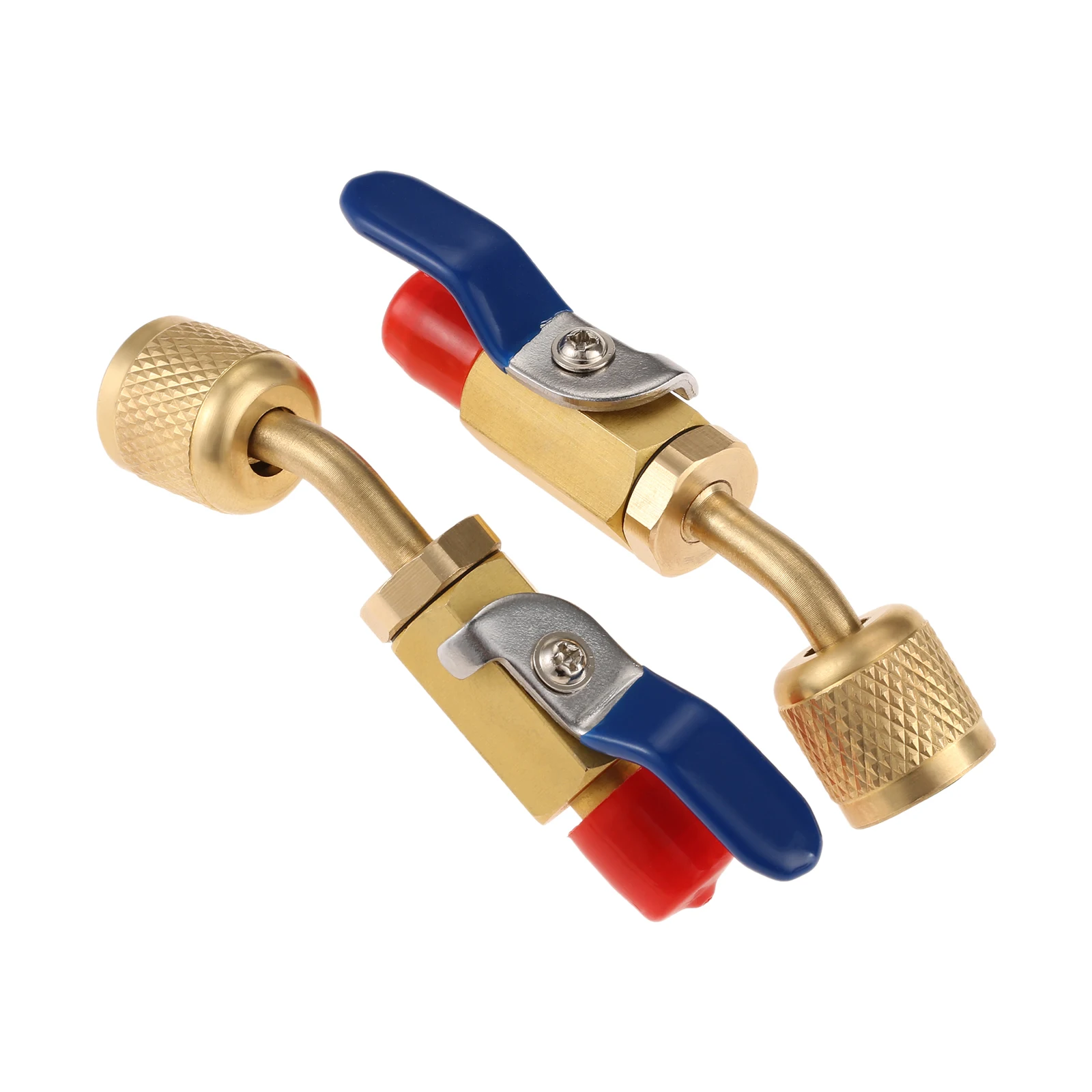 2pcs Brass Ball Valve Adapter 1/4" SAE LH Female 1/4" SAE Male for A2L Refrigerant (R-32/R-454B) Tanks Car AC Accessories
2pcs Brass Ball Valve Adapter 1/4" SAE LH Female 1/4" SAE Male for A2L Refrigerant (R-32/R-454B) Tanks Car AC Accessories