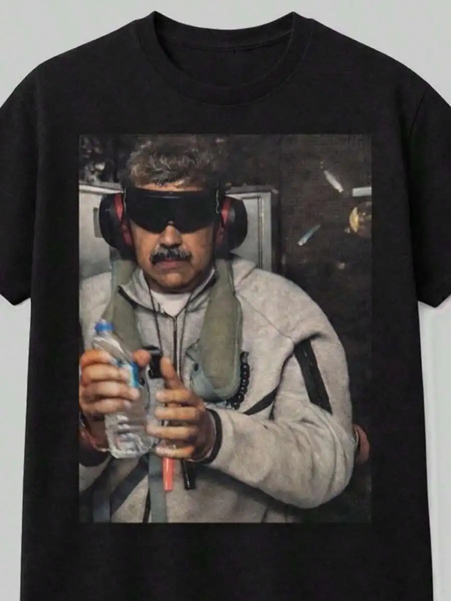 Mens Black Graphic Tee With Printed Image Of Man Wearing Headphones Sunglasses Holding Water Bottle
Mens Black Graphic Tee With Printed Image Of Man Wearing Headphones Sunglasses Holding Water Bottle