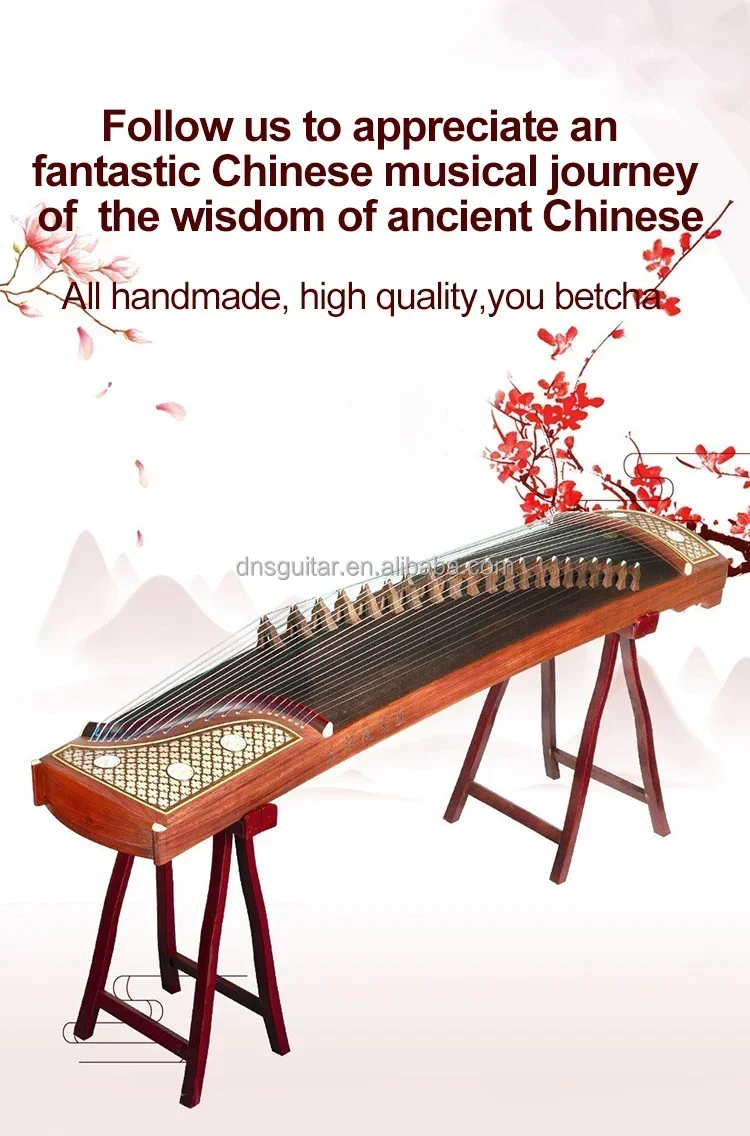 Top QualityFactory Made With Bubinga Inlay Sculpture High-class B Strings Chinese Zither
Top QualityFactory Made With Bubinga Inlay Sculpture High-class B Strings Chinese Zither
