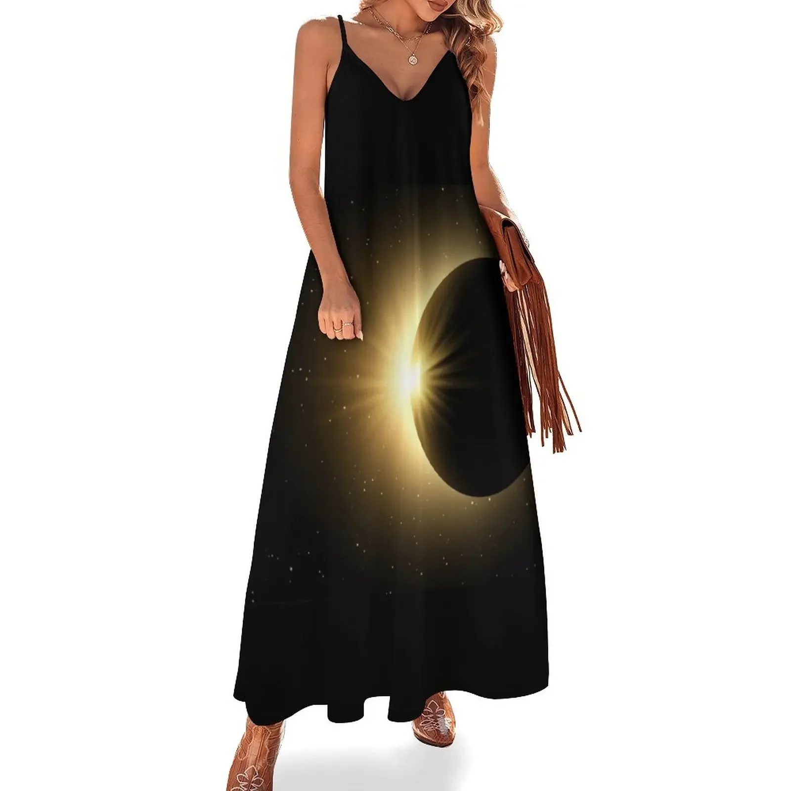 SOLAR ECLIPSE Sleeveless Dress dress korean style Party dresses Summer dresses for women Dress
SOLAR ECLIPSE Sleeveless Dress dress korean style Party dresses Summer dresses for women Dress