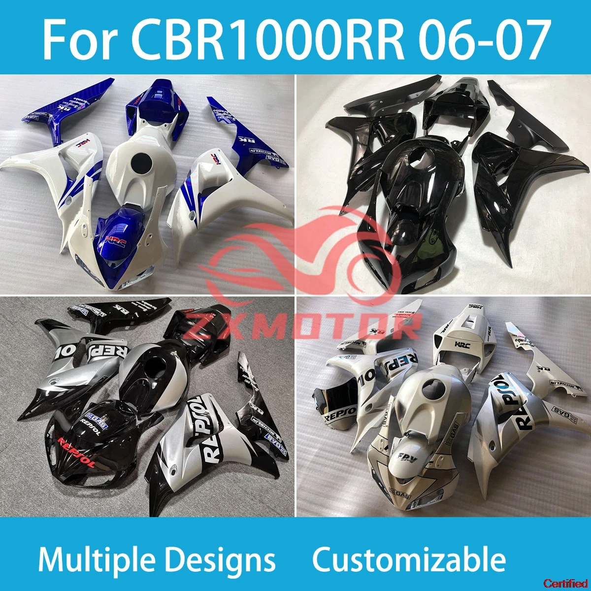 Обтекатели кузова мотоцикла CBR1000RR 06 07, полный комплект, пластиковый обтекатель кузова для Honda CBR1000RR 2006 2007
Обтекатели кузова мотоцикла CBR1000RR 06 07, полный комплект, пластиковый обтекатель кузова для Honda CBR1000RR 2006 2007