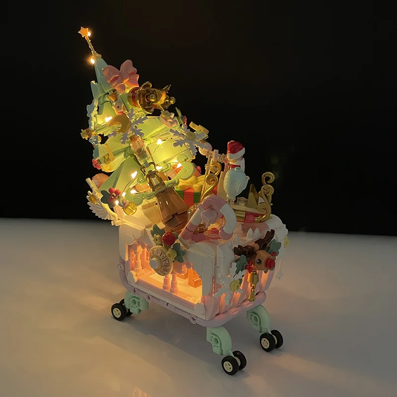Christmas Shopping Cart Building Blocks Christmas Tree and Santa Claus Themed Assembly Model Christmas Carnival Shopping Cart Building Blocks Gift Assembly Model
Christmas Shopping Cart Building Blocks Christmas Tree and Santa Claus Themed Assembly Model Christmas Carnival Shopping Cart Building Blocks Gift Assembly Model