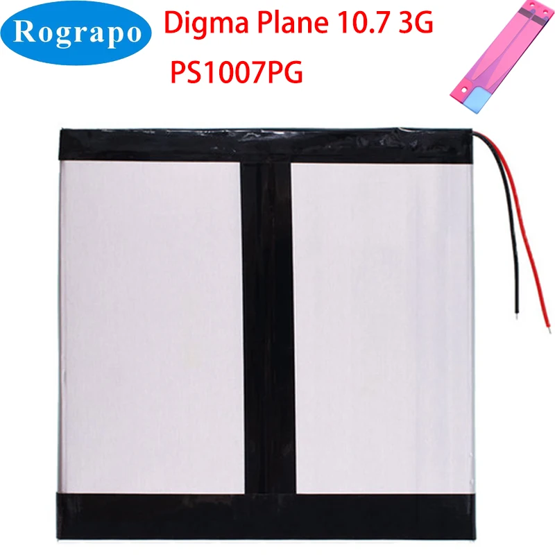 New 3.7V 9000mAh Tablet PC Battery For Digma Plane 10.7 3G PS1007PG Rechargeable Accumulator
New 3.7V 9000mAh Tablet PC Battery For Digma Plane 10.7 3G PS1007PG Rechargeable Accumulator