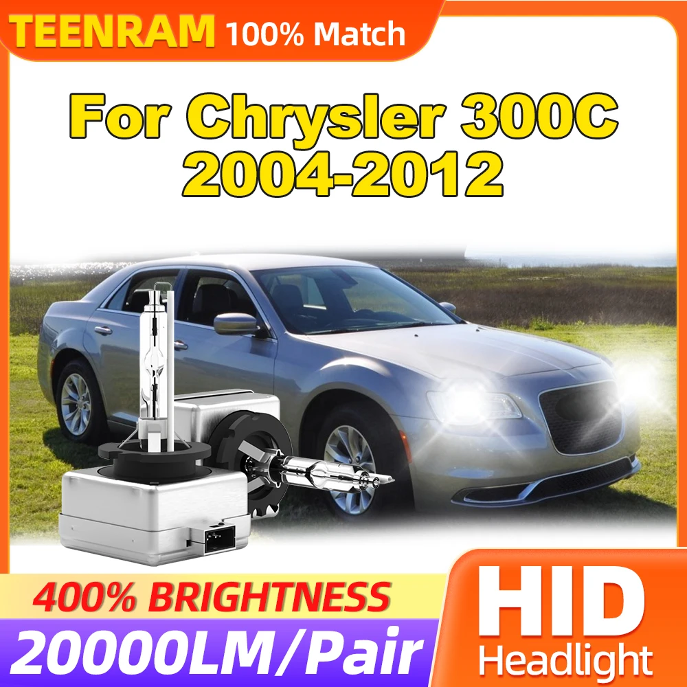 35W HID Xenon Light Bulbs 20000LM Plug And Play LED Headlight 6000K White 12V Turbo Auto Headlamps For Chrysler 300C 2004-2012
35W HID Xenon Light Bulbs 20000LM Plug And Play LED Headlight 6000K White 12V Turbo Auto Headlamps For Chrysler 300C 2004-2012