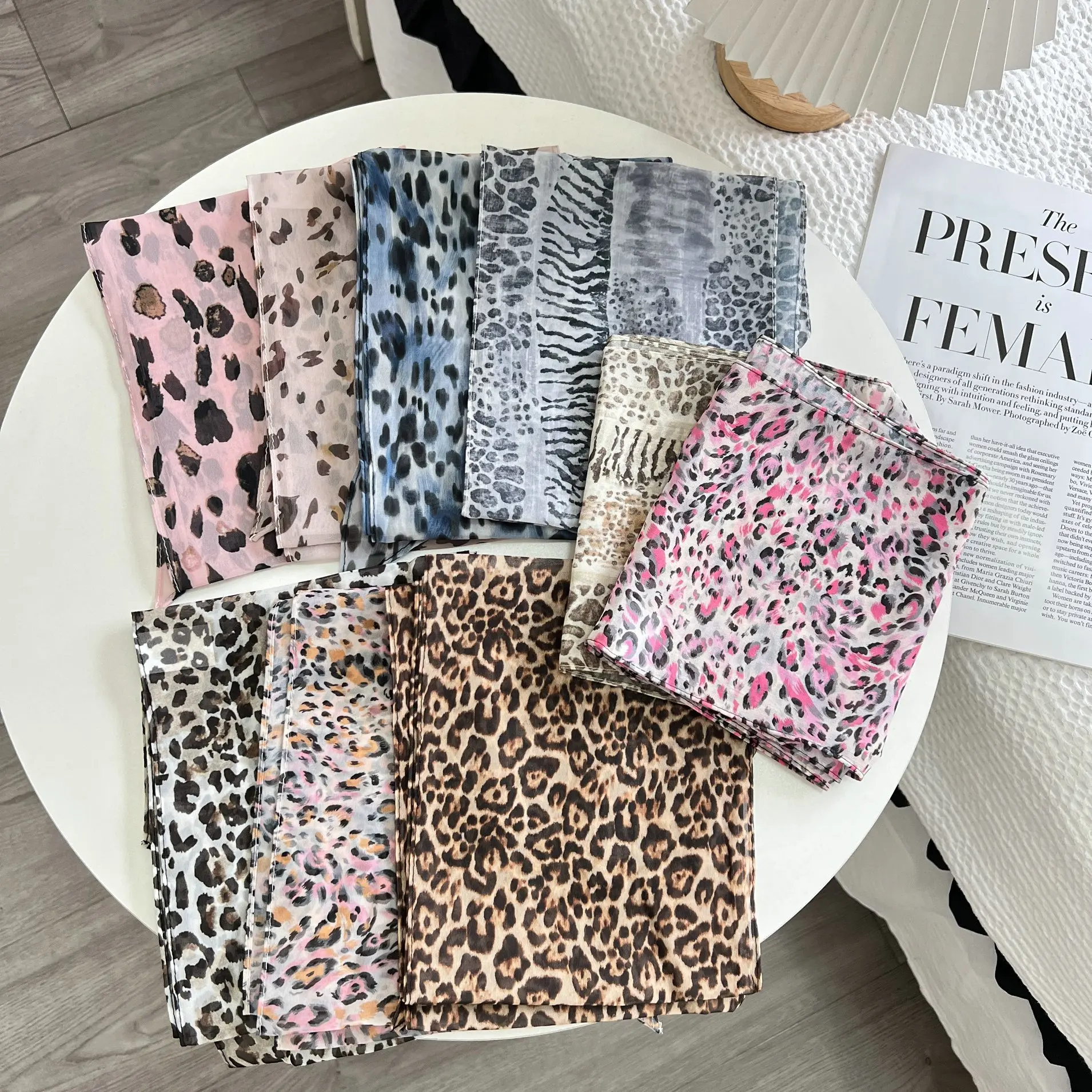 Leopard Print Silk Scarf Korean Ins Lace Strip Long Silk Scarf Women Atmosphere Ribbon Fashionable Stylish Necklace Tie-up Hair
Leopard Print Silk Scarf Korean Ins Lace Strip Long Silk Scarf Women Atmosphere Ribbon Fashionable Stylish Necklace Tie-up Hair
