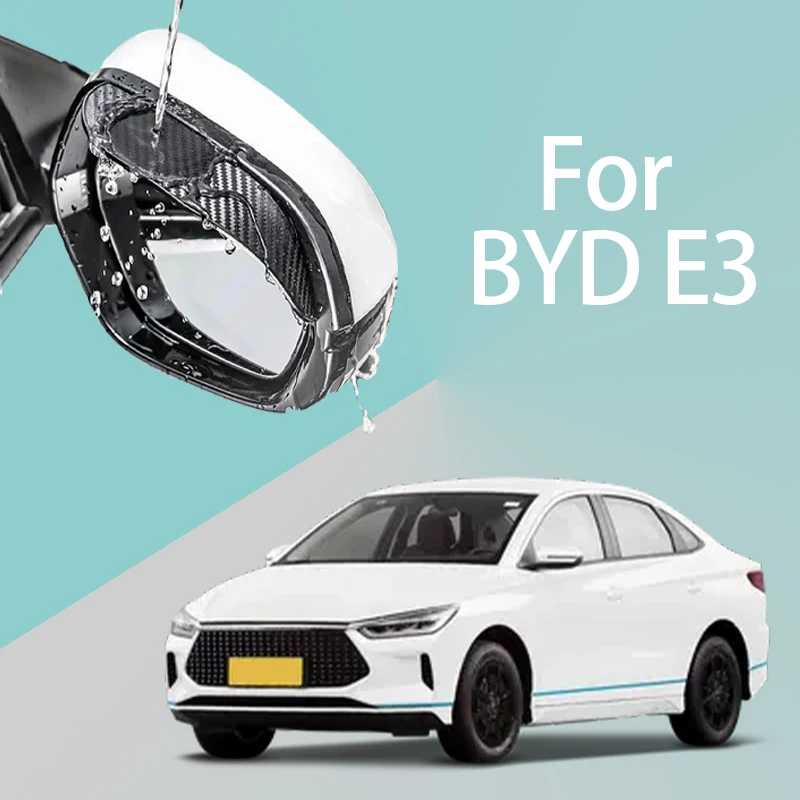 For BYD E3 car rearview mirror rain brow thickened carbon fiber texture rearview mirror rain brow
For BYD E3 car rearview mirror rain brow thickened carbon fiber texture rearview mirror rain brow