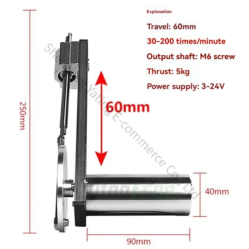 1pc Adjustable Speed Telescopic Metal Motor with Variable Angle Reciprocating Motion Mechanical Motor Accessories
1pc Adjustable Speed Telescopic Metal Motor with Variable Angle Reciprocating Motion Mechanical Motor Accessories
