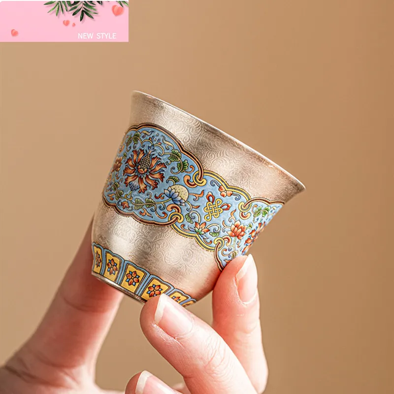 40 мл Высококачественная посеребренная эмалированная чайная чашка Домашняя керамическая мастер-чашка Китайская красота Дзен Чайная чашка на заказ Чайные аксессуары
40 мл Высококачественная посеребренная эмалированная чайная чашка Домашняя керамическая мастер-чашка Китайская красота Дзен Чайная чашка на заказ Чайные аксессуары