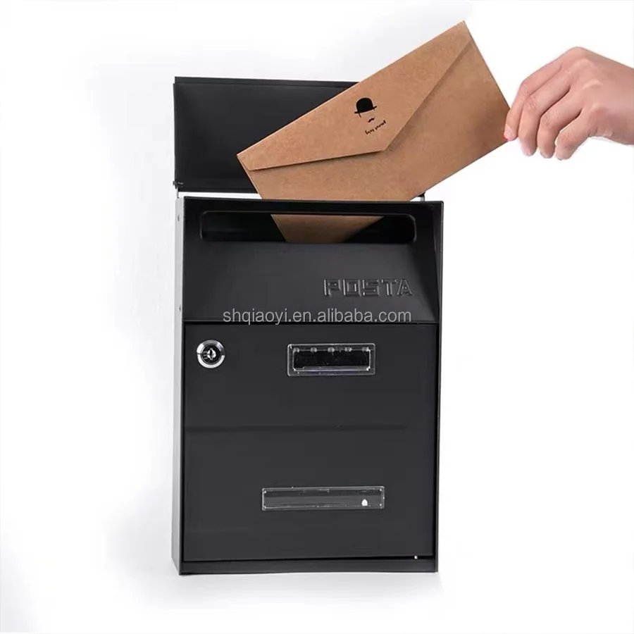 Outside Home Large Package Waterproof Metal Steel Letter Mail Mailbox Post Wall Mount Outdoor Smart Parcel Delivery Drop Box
Outside Home Large Package Waterproof Metal Steel Letter Mail Mailbox Post Wall Mount Outdoor Smart Parcel Delivery Drop Box
