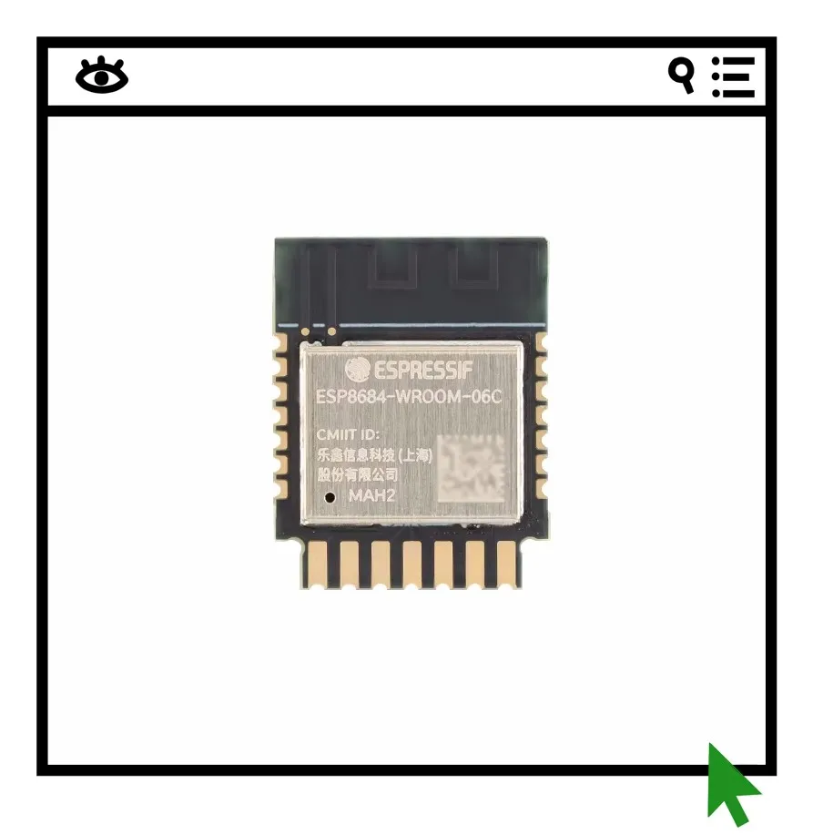 2 шт. ESP8684-WROOM-06C-H2 32-битный RISC-V MCU 2,4 ГГц Wi-Fi Bluetooth
2 шт. ESP8684-WROOM-06C-H2 32-битный RISC-V MCU 2,4 ГГц Wi-Fi Bluetooth