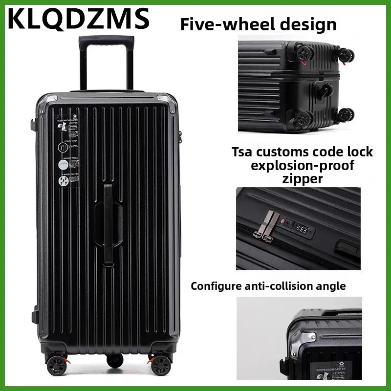 KLQDZMS 20"24"26"28"30"34Inch Large Capacity Trolley Luggage Bag Boarding Box ABS + PC Universal Wheel Travel Suitcase
KLQDZMS 20"24"26"28"30"34Inch Large Capacity Trolley Luggage Bag Boarding Box ABS + PC Universal Wheel Travel Suitcase