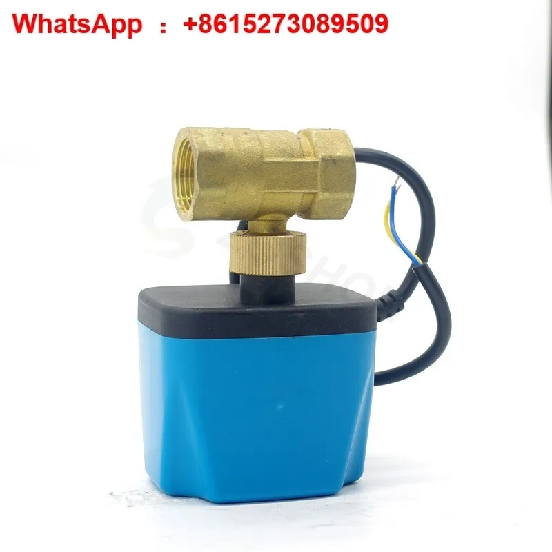 Electric two-way ball valve two-wire one-control power-off reset solenoid water valve straight-through switch solar pipeline
Electric two-way ball valve two-wire one-control power-off reset solenoid water valve straight-through switch solar pipeline