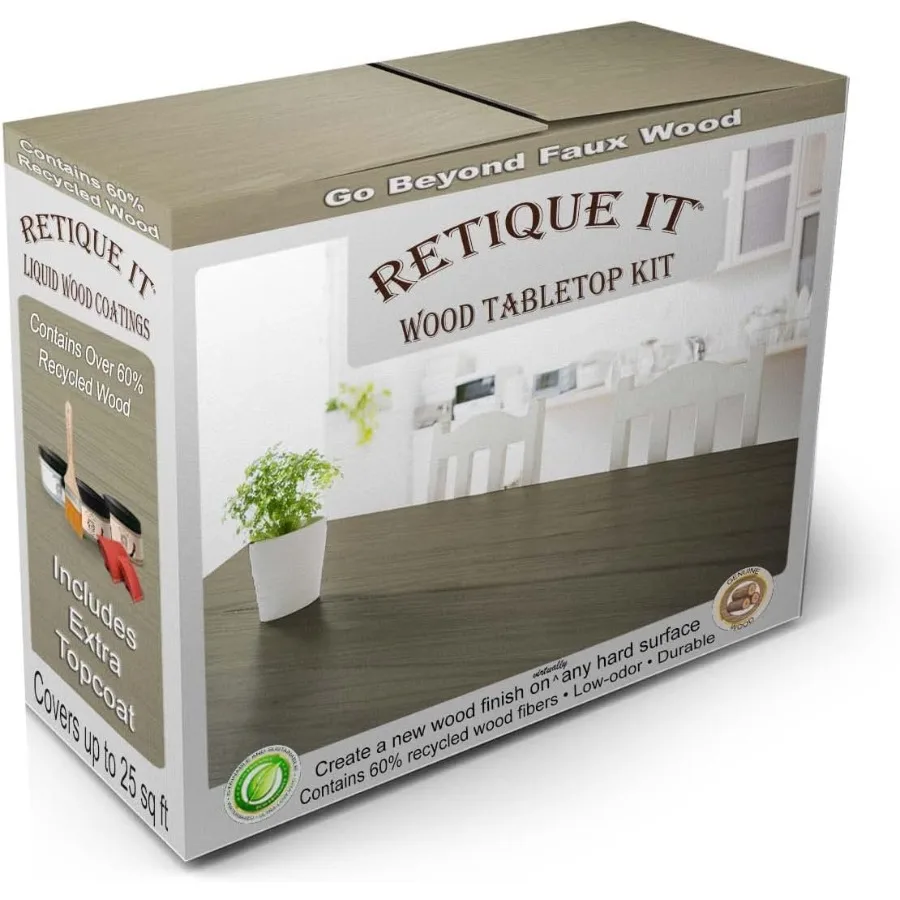 Набор столешницы с деревянной отделкой для восстановления мебели своими руками: праймер на жидкой основе для покраски и гелевое пятно с инструментами для зернирования в комплекте
Набор столешницы с деревянной отделкой для восстановления мебели своими руками: праймер на жидкой основе для покраски и гелевое пятно с инструментами для зернирования в комплекте