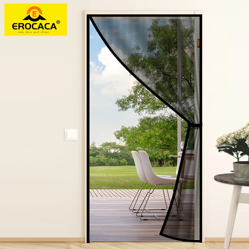 Magnetic Door Screen,Black Side Door Magnetic Mosquito Net,Insect Proof Flight,Summer and Kitchen Indoor Invisible Net EROCACA
Magnetic Door Screen,Black Side Door Magnetic Mosquito Net,Insect Proof Flight,Summer and Kitchen Indoor Invisible Net EROCACA