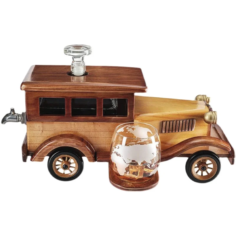 1000ml Glass Wine Bottle & Glass Set - Car Model Decanter with High Borosilicate Glass - Whiskey Home Decoration AZ
1000ml Glass Wine Bottle & Glass Set - Car Model Decanter with High Borosilicate Glass - Whiskey Home Decoration AZ