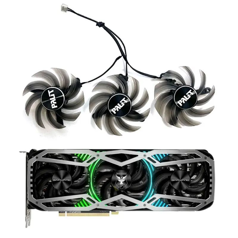 Новинка 81 мм для GAINWARD GeForce RTX3060ti 3070 3070ti 3080 3080ti 3090 Phoenix OC, сменный вентилятор для графической карты
Новинка 81 мм для GAINWARD GeForce RTX3060ti 3070 3070ti 3080 3080ti 3090 Phoenix OC, сменный вентилятор для графической карты