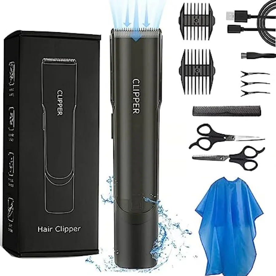 Professional Vacuum Hair Clippers for Mens Cordless Hair Clipper Beard Trimmer Kit with Vacuum Powerful Hair Suction Waterproof
Professional Vacuum Hair Clippers for Mens Cordless Hair Clipper Beard Trimmer Kit with Vacuum Powerful Hair Suction Waterproof